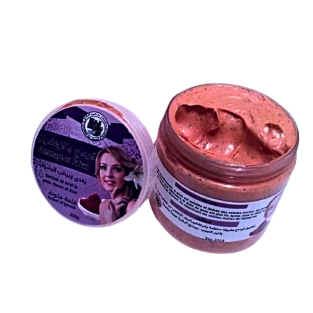 Gommage au Safran 200g – Lot de 6, 12 ou 24-Gommage-magouna-Pack 6-Rostiy