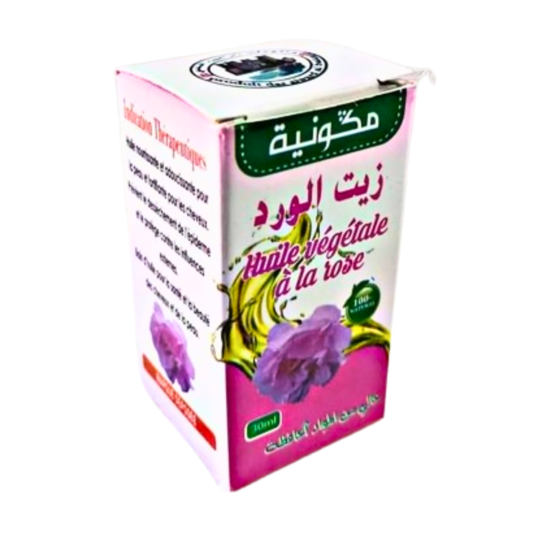 Huile Végétale à la Rose 30ml - Éclat & Hydratation-Huile-magouna-Pack 6-Rostiy
