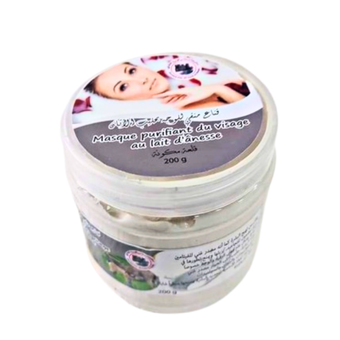 Masque Purifiant Visage au Lait d’Ânesse 200g – Packs 6, 12, 24-Mask-magouna-Pack 6-Rostiy