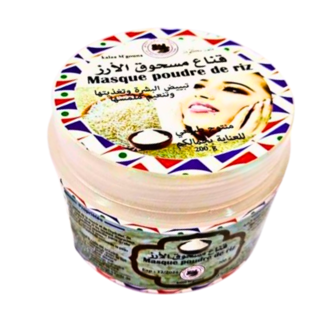 Masque à la Poudre de Riz 200g – Éclat & Douceur-savon-magouna-Pack 6-Rostiy