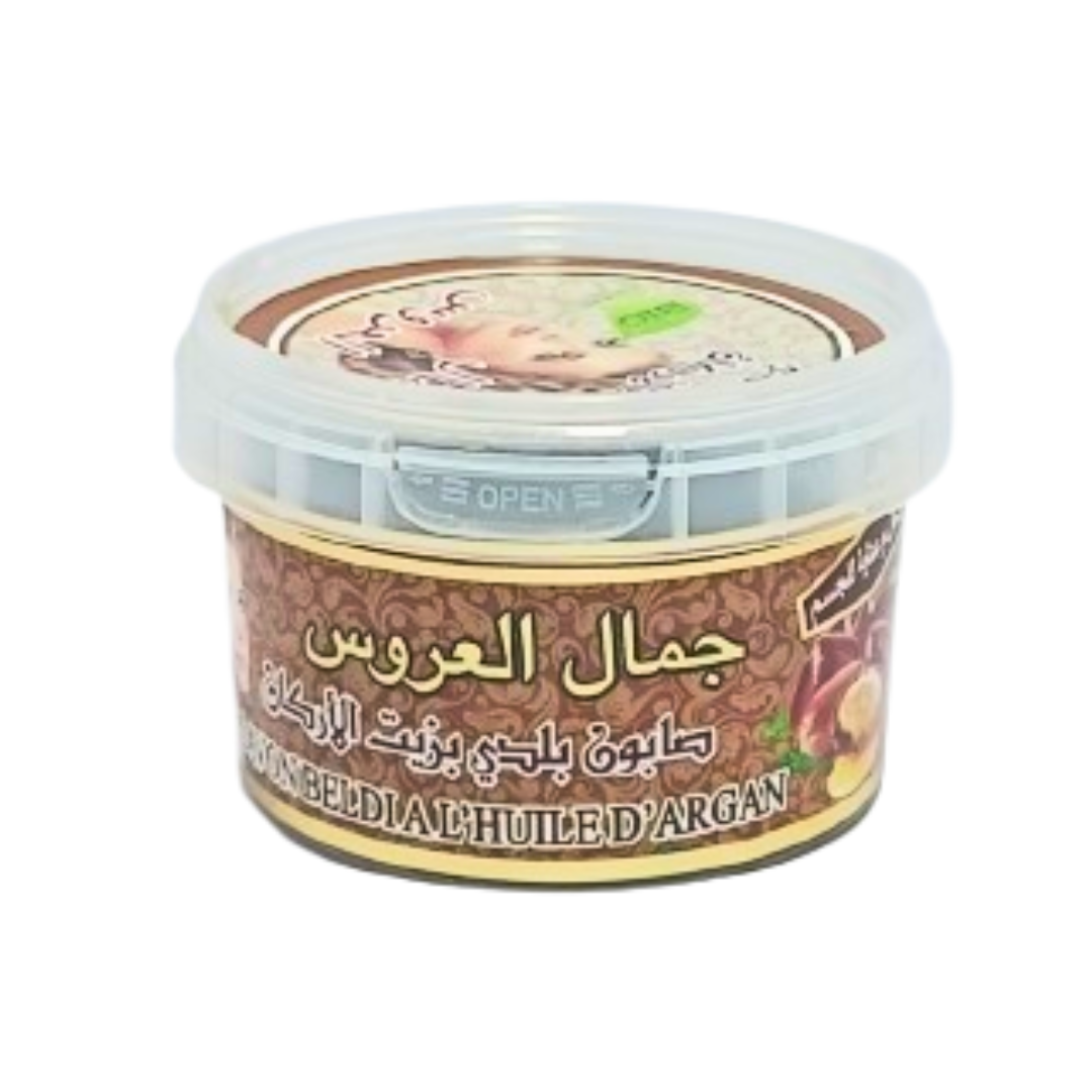 Savon Beldi Jamal Al Arrouss à l’Argan 200g – Lot de 6, 12 ou 24-savon-Herborestrie Sousse-Pack 6-Rostiy