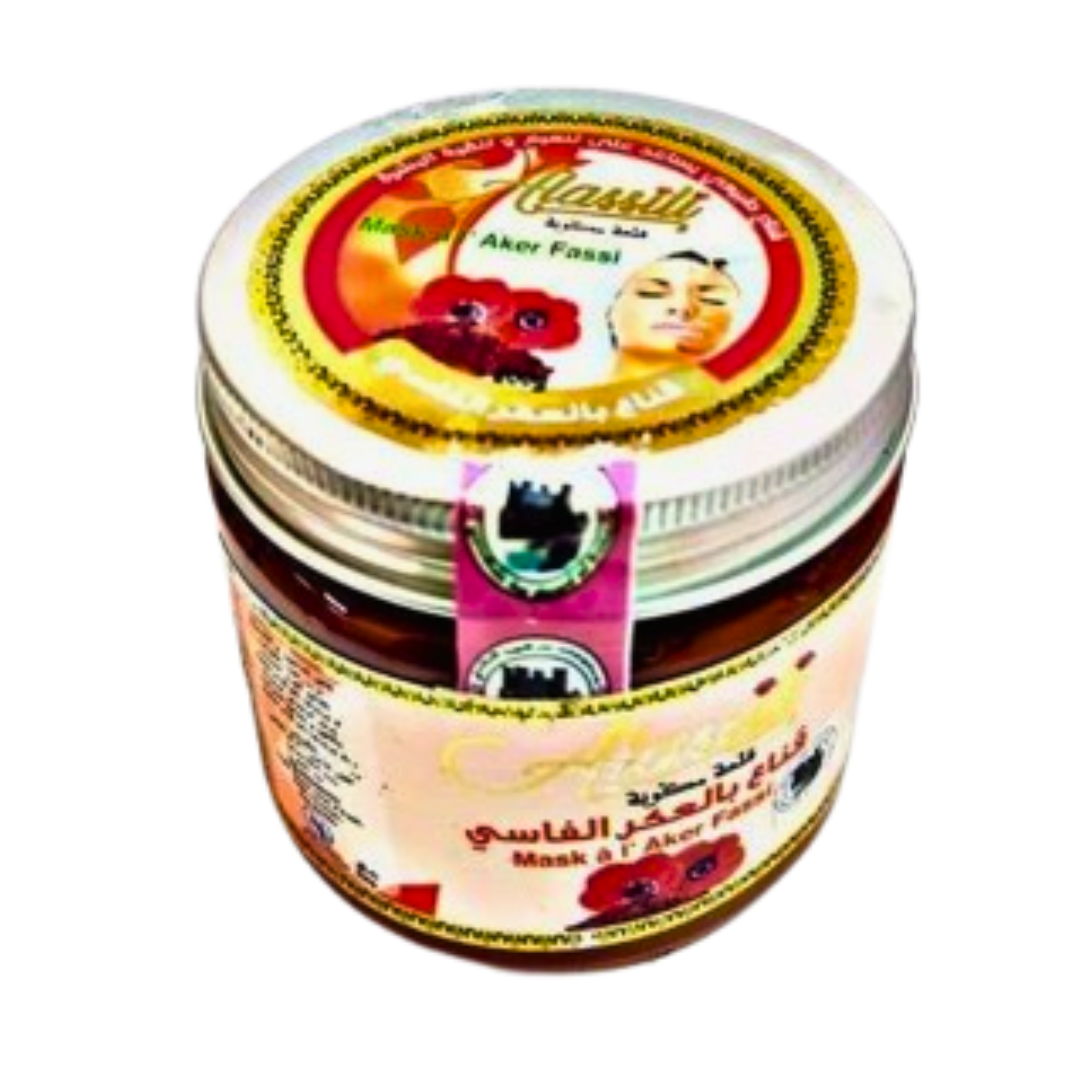 Masque à l'Aker Fassi 200g – Éclat & Hydratation-savon-magouna-Pack 6-Rostiy