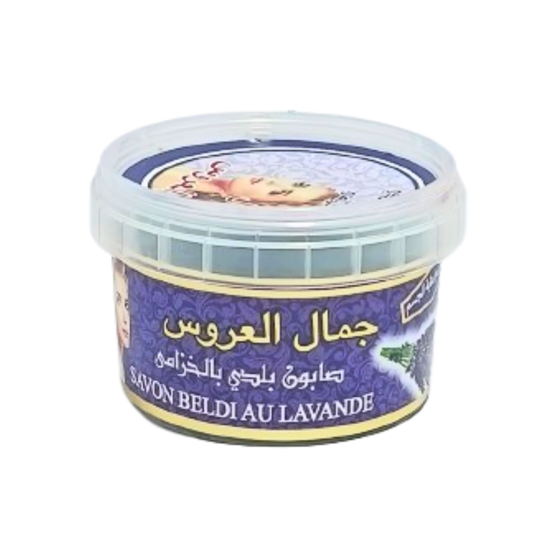 Savon Beldi Jamal Al Arrouss à la Lavande 200g – Lot de 6, 12 ou 24-savon-Herborestrie Sousse-Pack 6-Rostiy