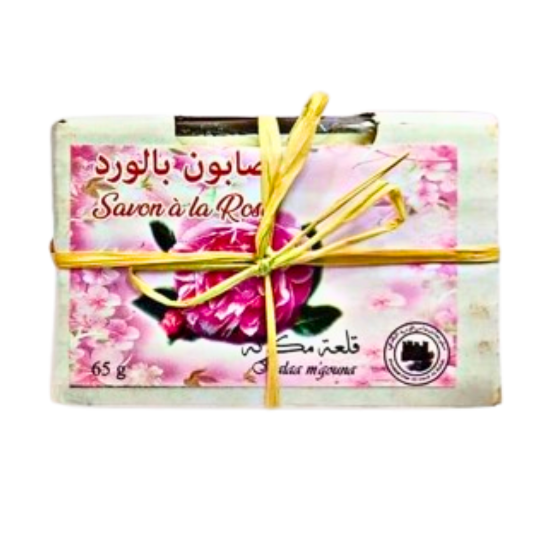 Savon à la Rose 65g – Packs 6, 12, 24-savon-magouna-Pack 6-Rostiy