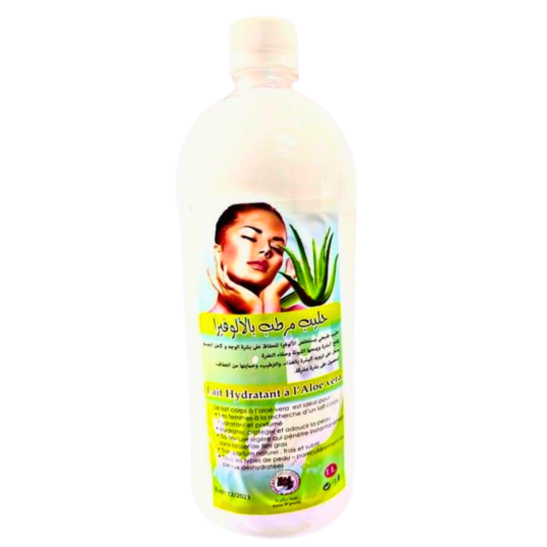 Lait Hydratant à l'Aloe Vera 1L – Peau Douce & Apaisée-lait-magouna-Pack 6-Rostiy