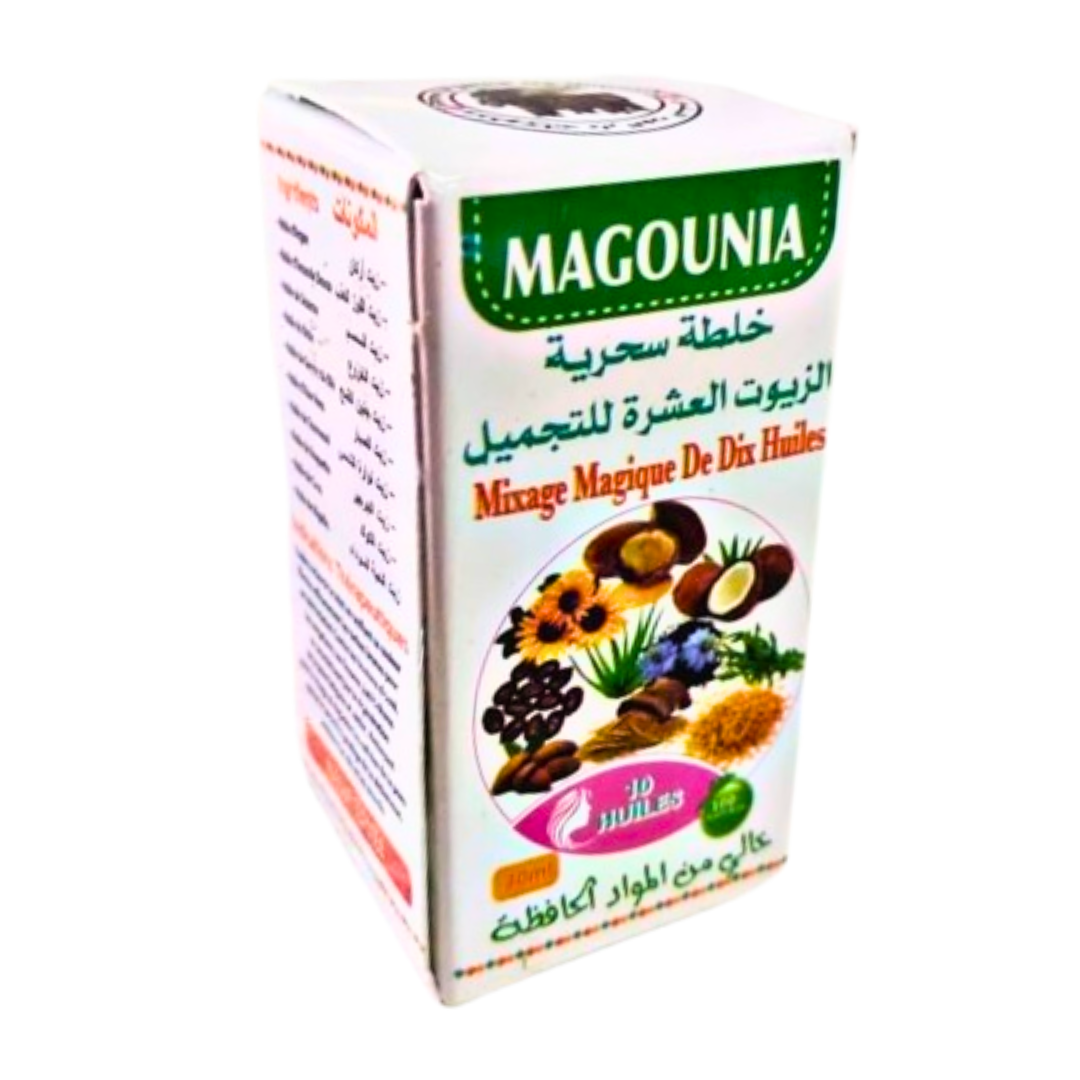 Mixage Magique de Dix Huiles 30ml – Packs 6, 12, 24-Huile-magouna-Pack 6-Rostiy