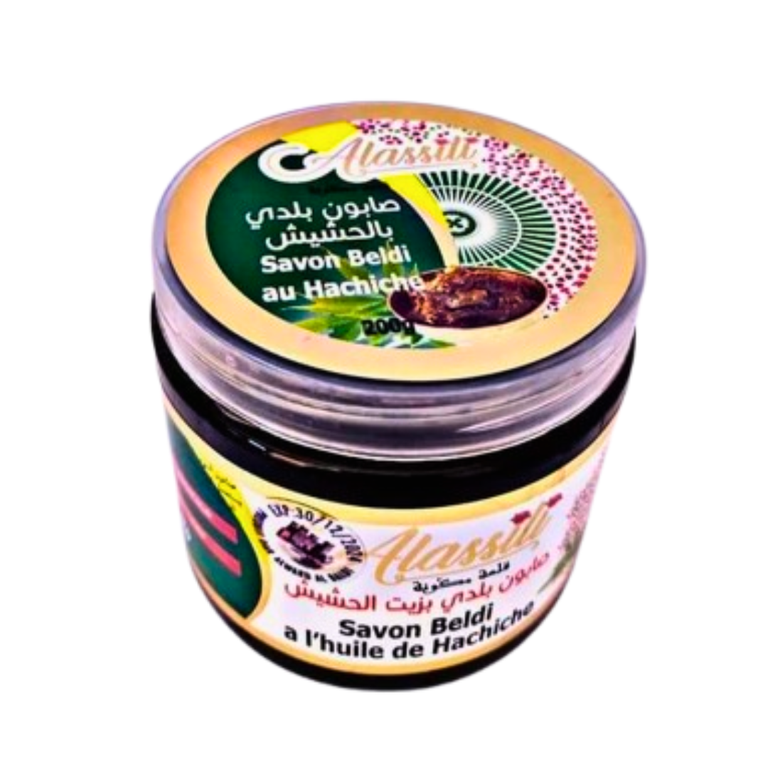 Savon Beldi au Hachiche 200g – Nettoyant & Apaisant-savon-magouna-Pack 6-Rostiy