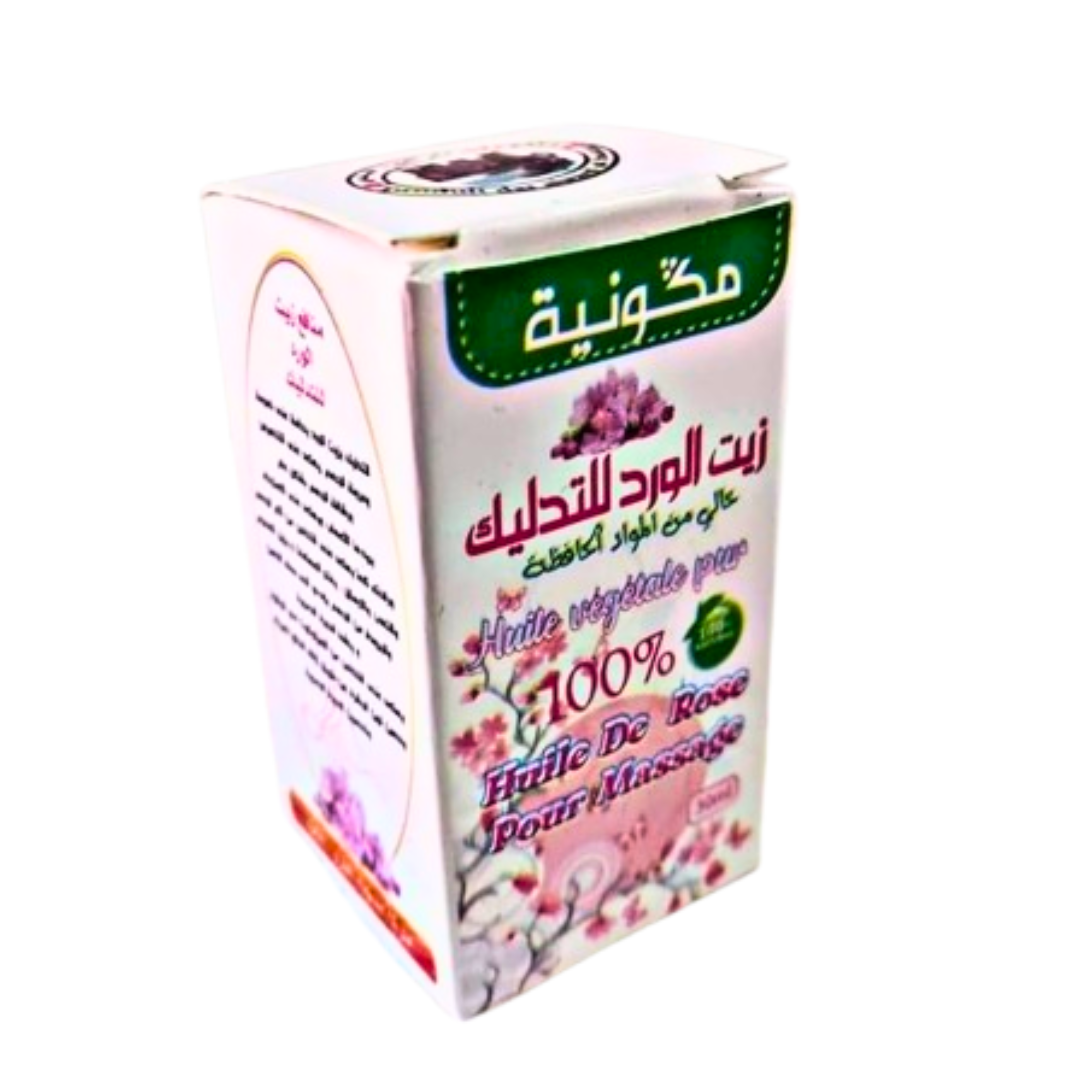 Huile de Rose Massage 200ml - Relaxante & Nourrissante-Huile-magouna-Pack 6-Rostiy