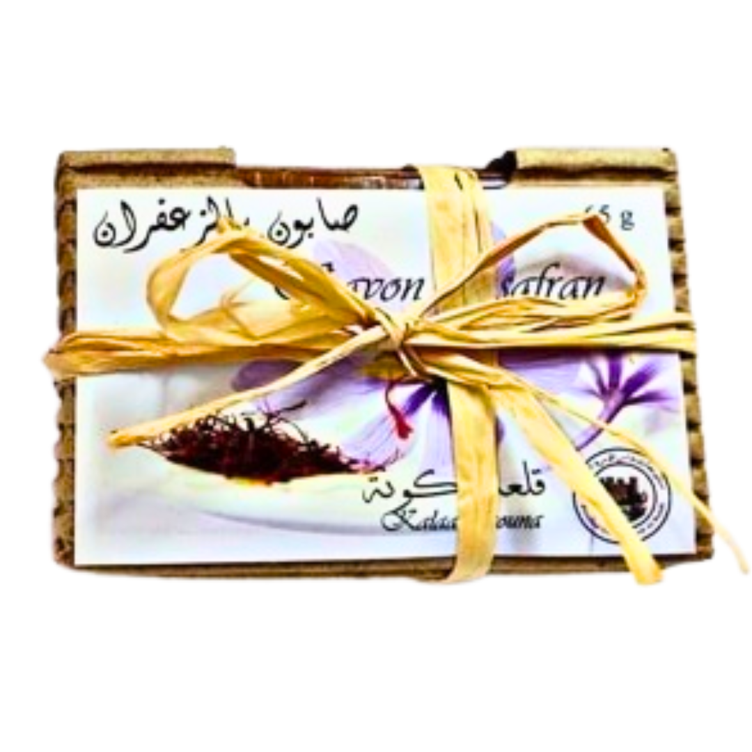 Savon au Safran 75g – Packs 6, 12, 24-savon-magouna-Pack 6-Rostiy
