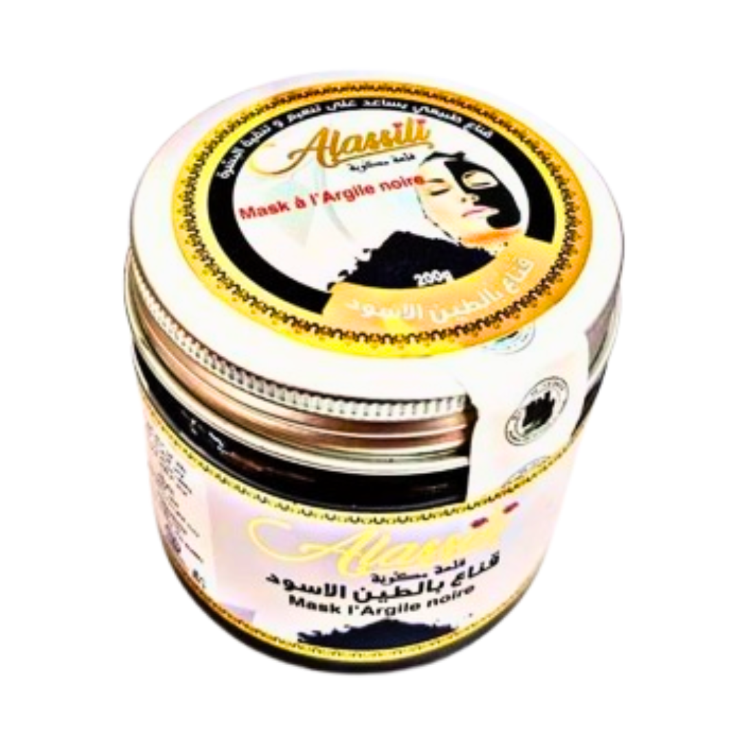 Masque à l'argile noire 200g – Purifiant & Réparateur-Mask-magouna-Pack 6-Rostiy