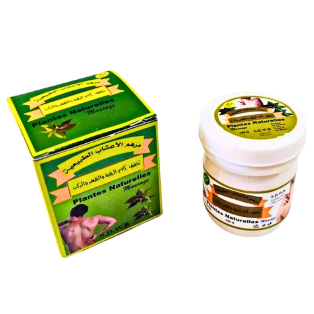 Plantes Naturelles Massage 100g – Packs 6, 12, 24-Crème-magouna-Pack 6-Rostiy