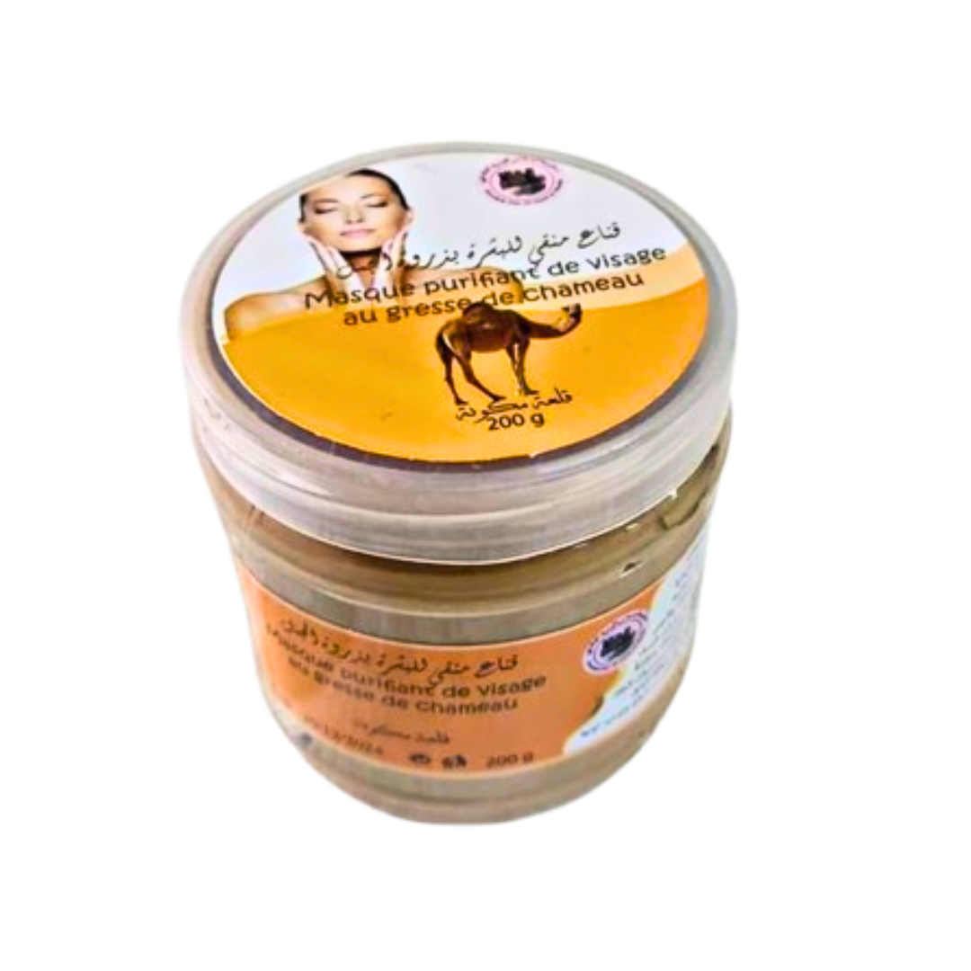 Masque Purifiant Visage à la Graisse de Chameau 150g – Packs 6, 12, 24-Mask-magouna-Pack 6-Rostiy
