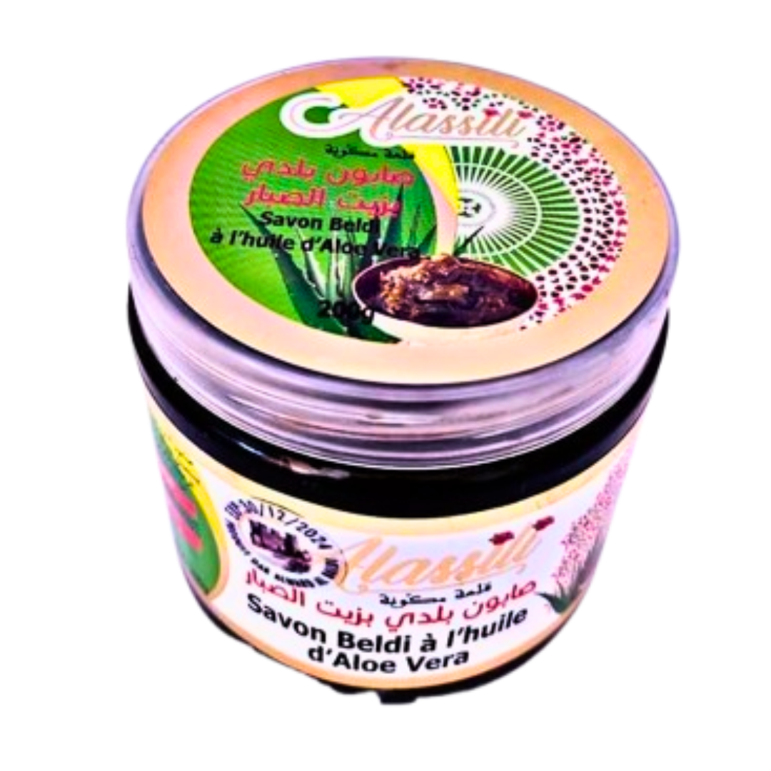 Savon Beldi à l’Aloe Vera 200g – Hydratation & Douceur-savon-magouna-Pack 6-Rostiy