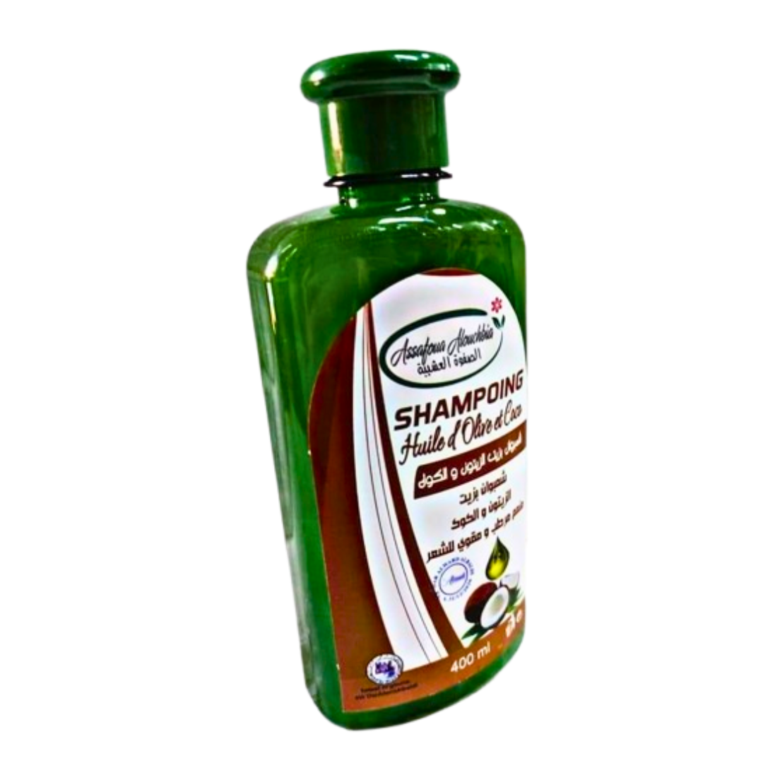 Shampoing Olive & Coco 400ml - Packs 6, 12, 24-Shampoing-magouna-Pack 6-Rostiy