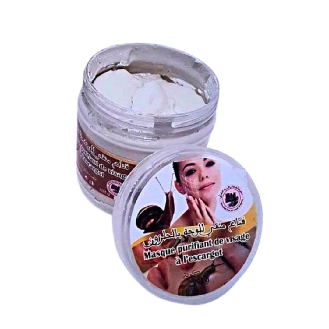 Masque Purifiant Visage à l’Escargot 200g – Lot de 6, 12 ou 24-Mask-magouna-Pack 6-Rostiy