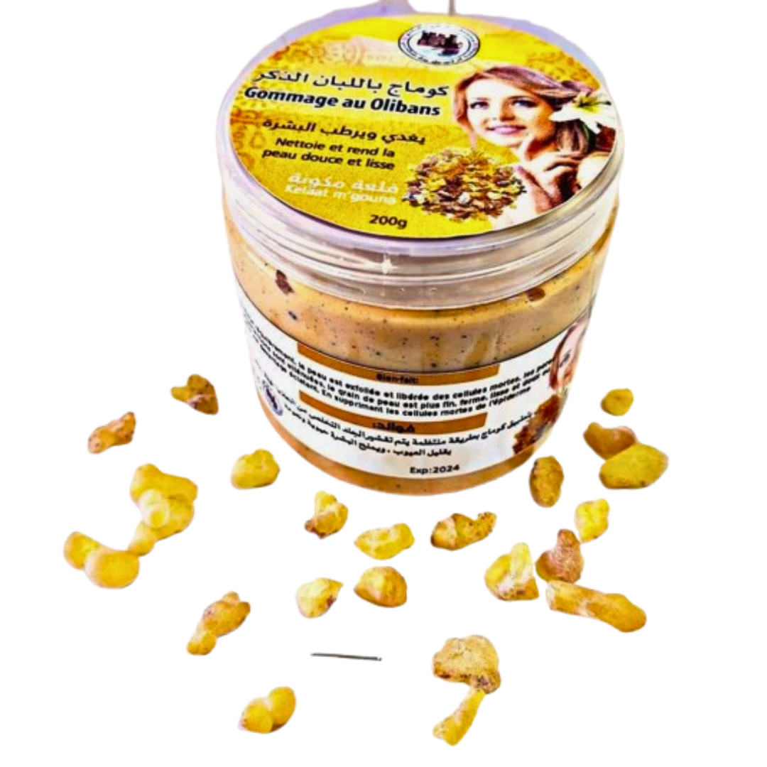 Gommage au Oliban 200g - Exfoliant & Purifiant-Gommage-magouna-Pack 6-Rostiy