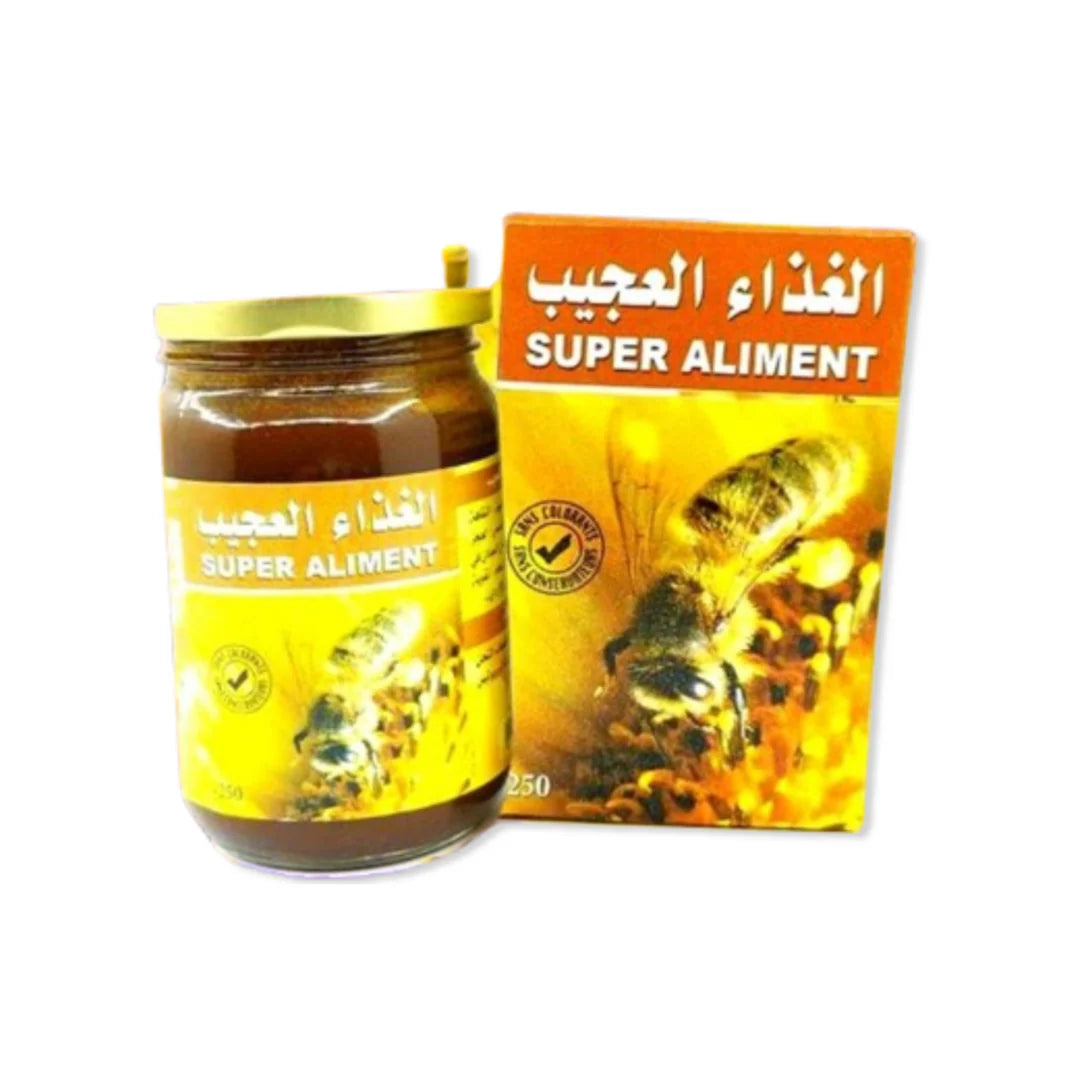 Gelée Royale El-akbar 250g – Super Aliment Naturel | Vente en Gros (Pack de 6 ou 12)