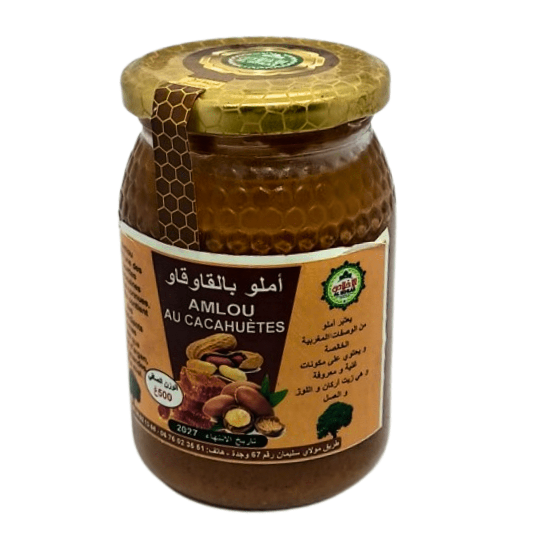 Amlou aux Cacahuètes 500g - Pack de 6 ou 12-Amlou-ikhlass-Rostiy