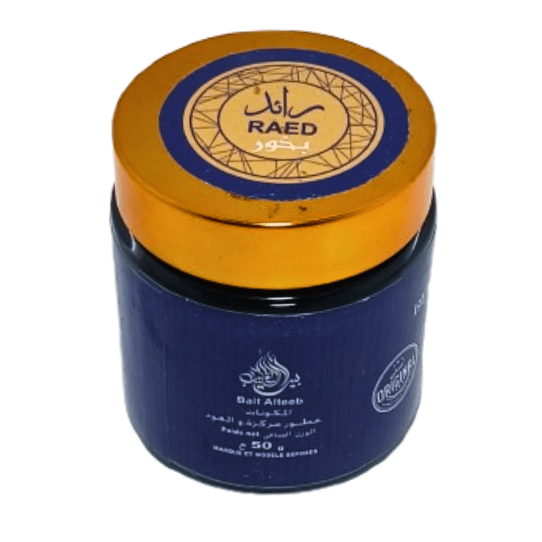 Bakhoor Raed 50g - Packs de 6 ou 12-encens-rostiy-Rostiy