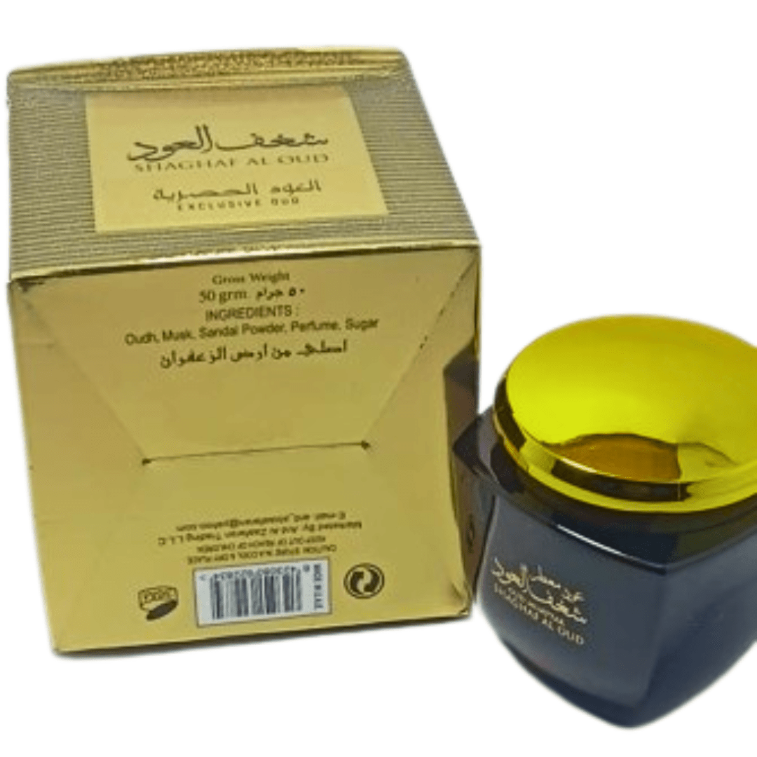Bakhour Chaghaf Al Oud 50g - Packs de 6 ou 12-encens-rostiy-Rostiy