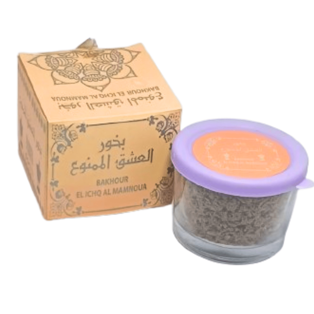 Bakhour El Ichq Al Mamnoua 50g - Packs de 6, 12 ou 24-encens-rostiy-Rostiy