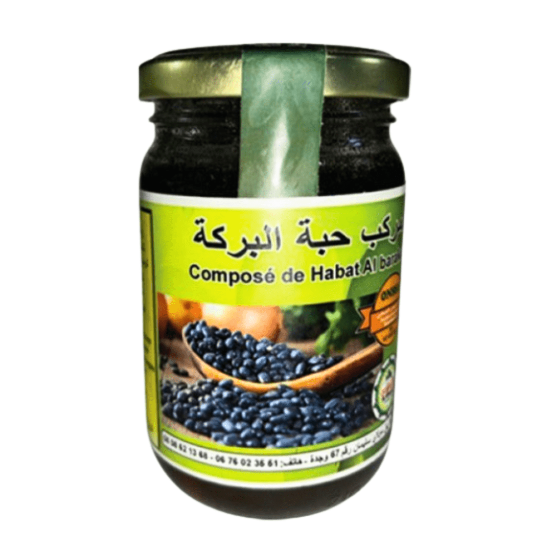 Composé de Habat Al Baraka 250 g – Packs de 6, 12, 24-soins-ikhlass-Rostiy