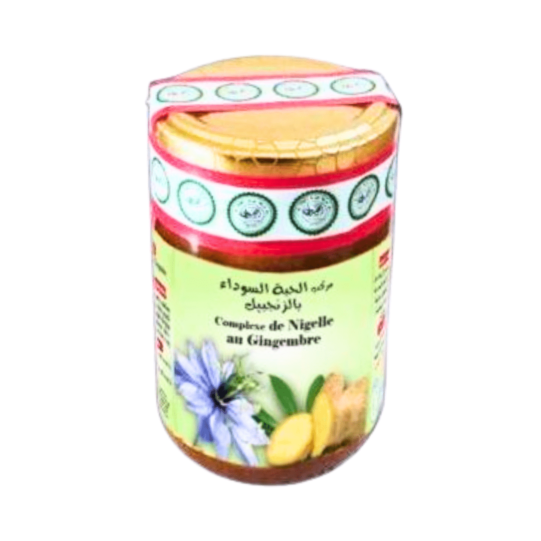 Confiture Nigelle & Gingembre - Packs de 6 ou 12-soins-ikhlass-Rostiy