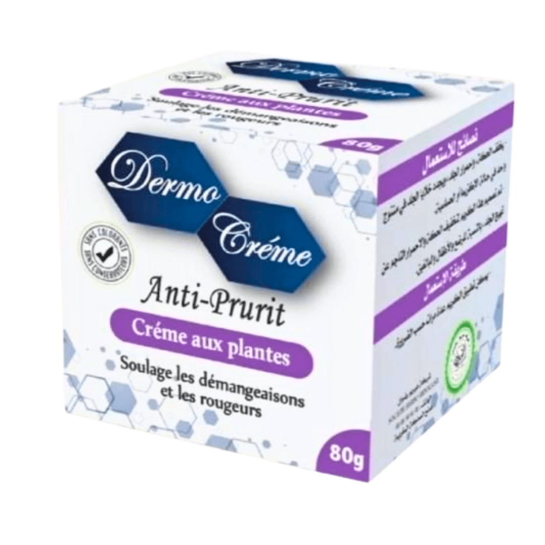 Crème Anti-Prurit 80g du Maroc - Pack de 6, 12-soins-herboridouane-6 Unités-Rostiy