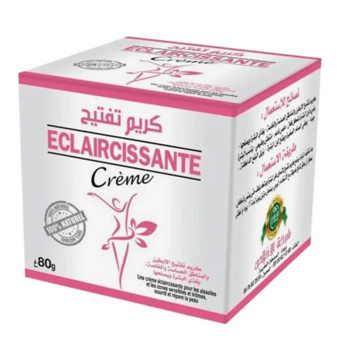 Crème Éclaircissante Zones Intimes 80g - El Ikhlas - Pack de 6, 12, 24-Crème-ikhlass-pack de 6-Rostiy