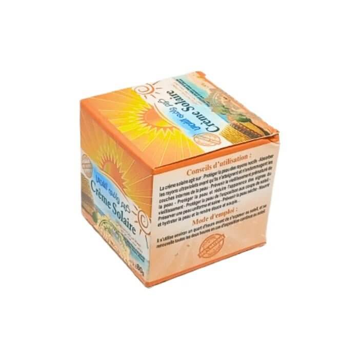 Crème Solaire Naturelle du Maroc 80g - Très Haute Protection UV - Pack de 6, 12, 24-Crème-ikhlass-Rostiy