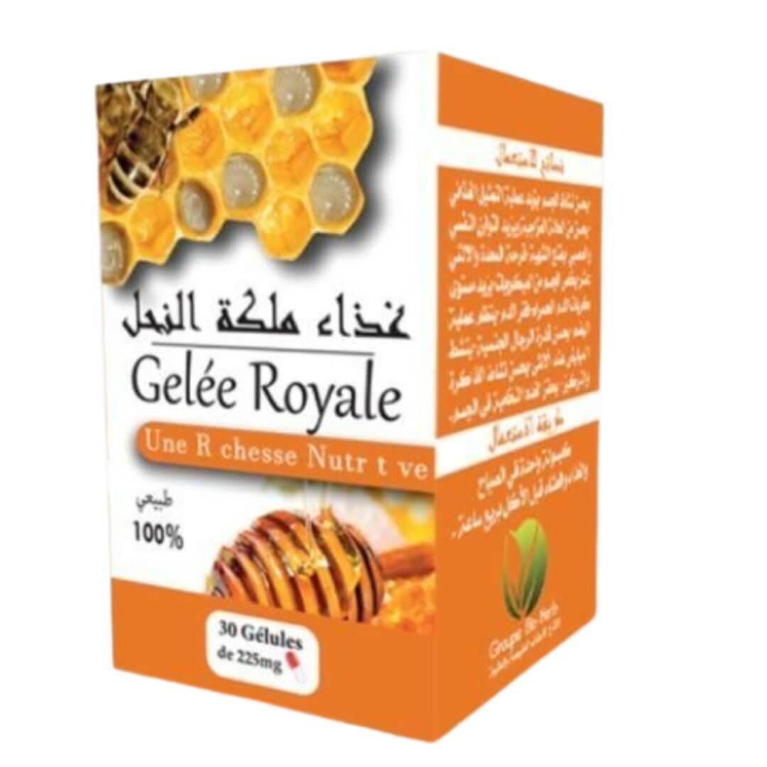 GELÉE ROYALE 30 GÉLULES - PACK DE 6, 12, 24-Crème-herboridouane-pack de 6-Rostiy