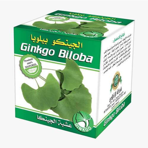 Ginkgo Biloba Poudre Naturelle 15G - PACK DE 6, 12, 24-herbo-ikhlass-pack 6-Rostiy