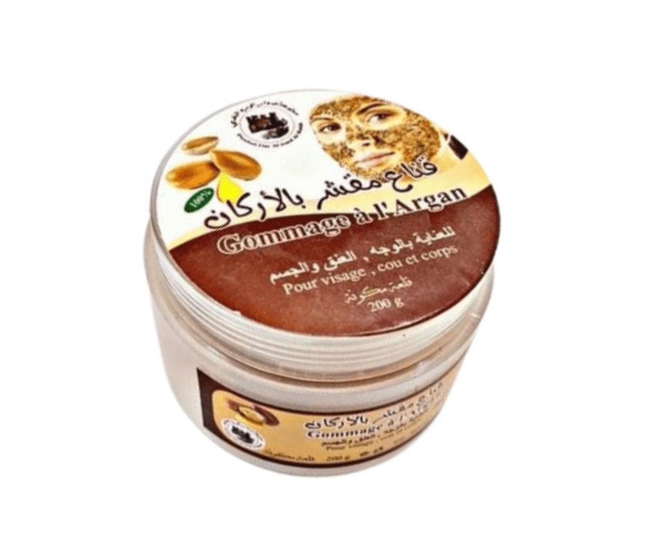 Gommage à la Poudre d’Argan 200g – Exfoliation Douce & Peau Lisse magouna
