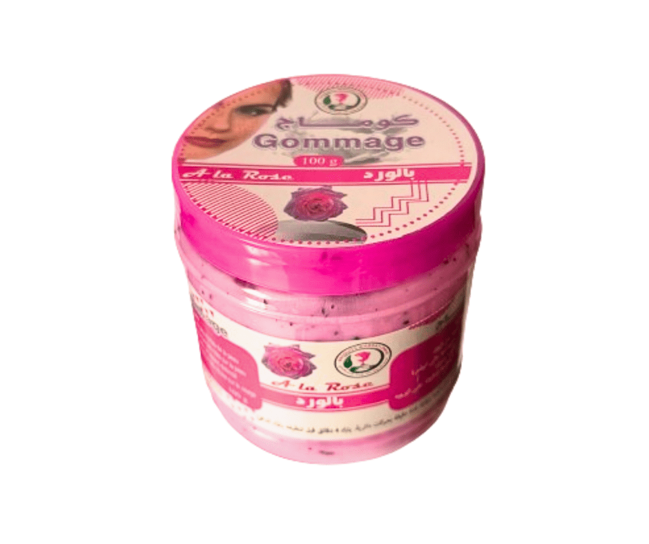 Gommage à la Rose de Damas – Exfoliation Naturelle et Soin Anti-Âge magouna