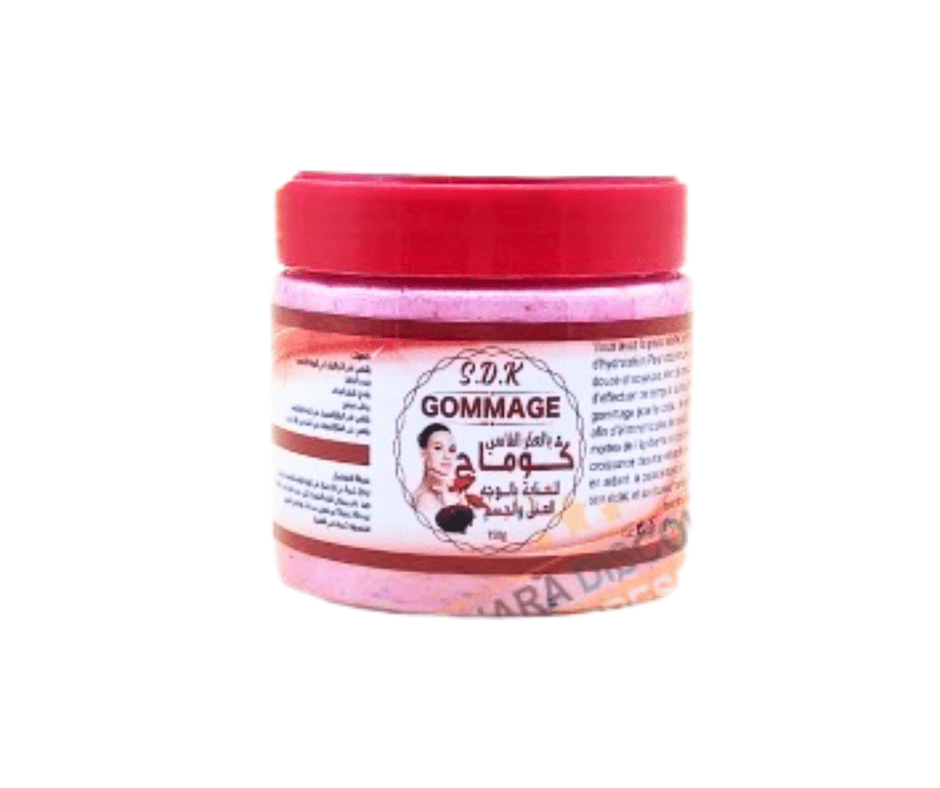 Gommage à la Rose de Damas – Exfoliation Naturelle et Soin Anti-Âge magouna