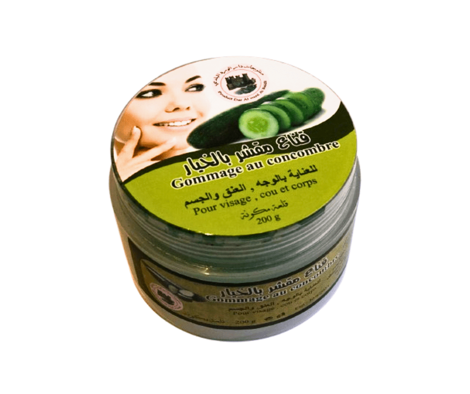 Gommage au Concombre 200g – Exfoliant Naturel magouna