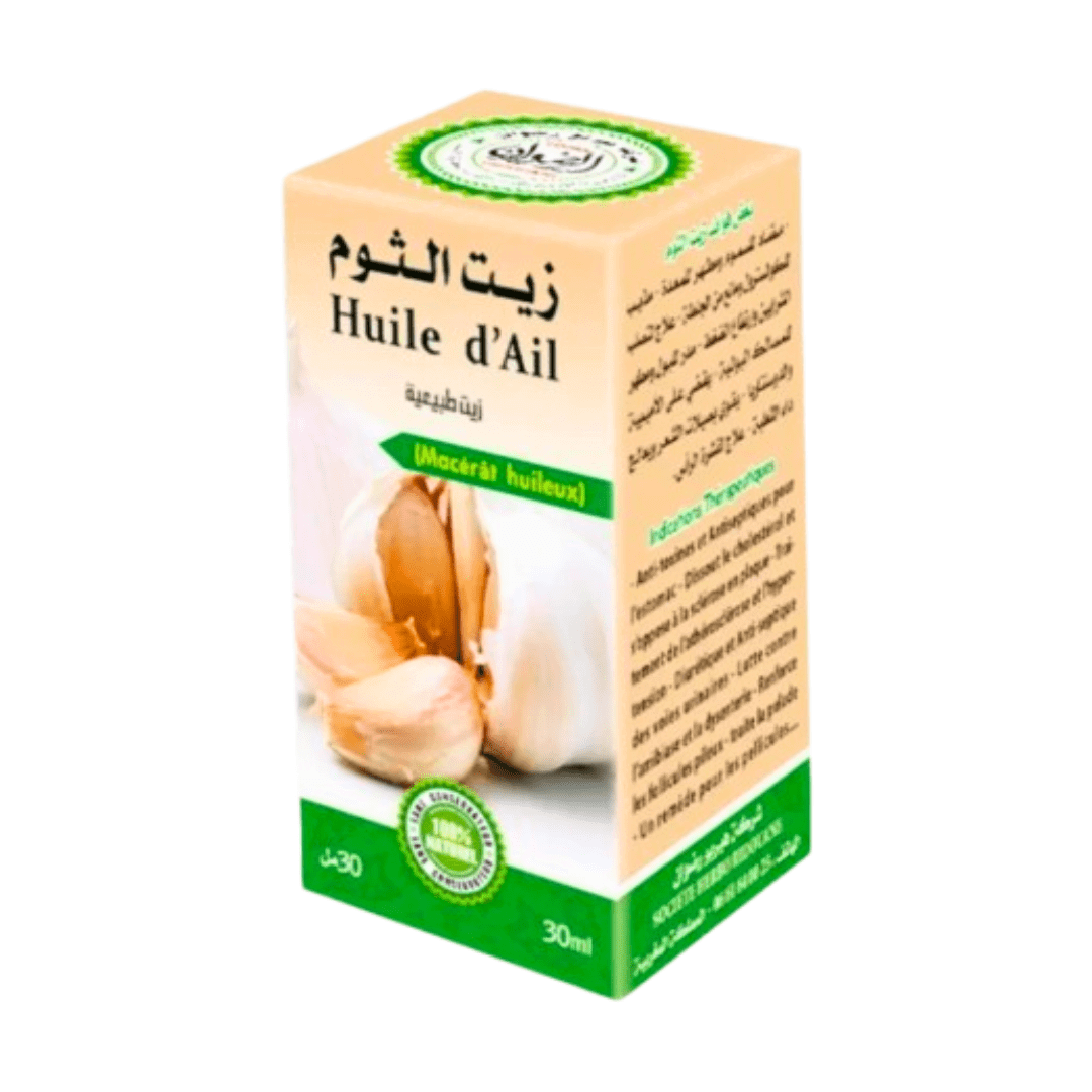 Huile d'Ail 30ml - Soin Naturel pour Cheveux et Peau-huile-herboridouane-Rostiy