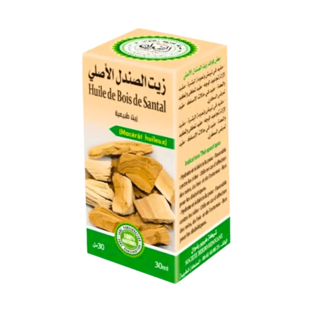 Huile de Bois de Santal - Soin Naturel pour Peau et Cheveux 30ml pack de 6 et 24 pieces-huile-herboridouane-Rostiy