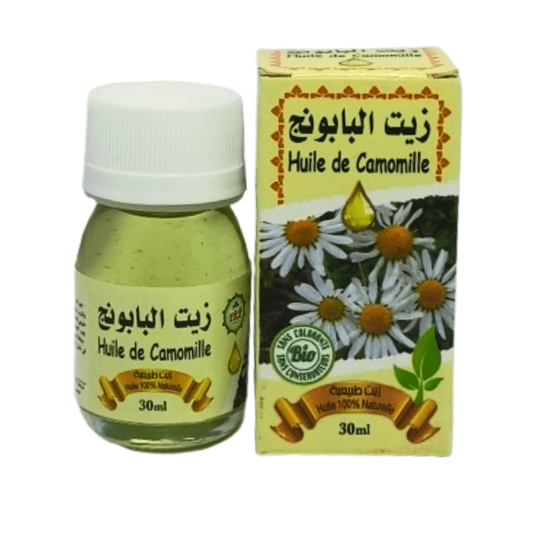 Huile de Camomille 30 ml – Apaisante et Naturelle – Pack de 6, 12 ou 24-huile-ikhlass-Rostiy