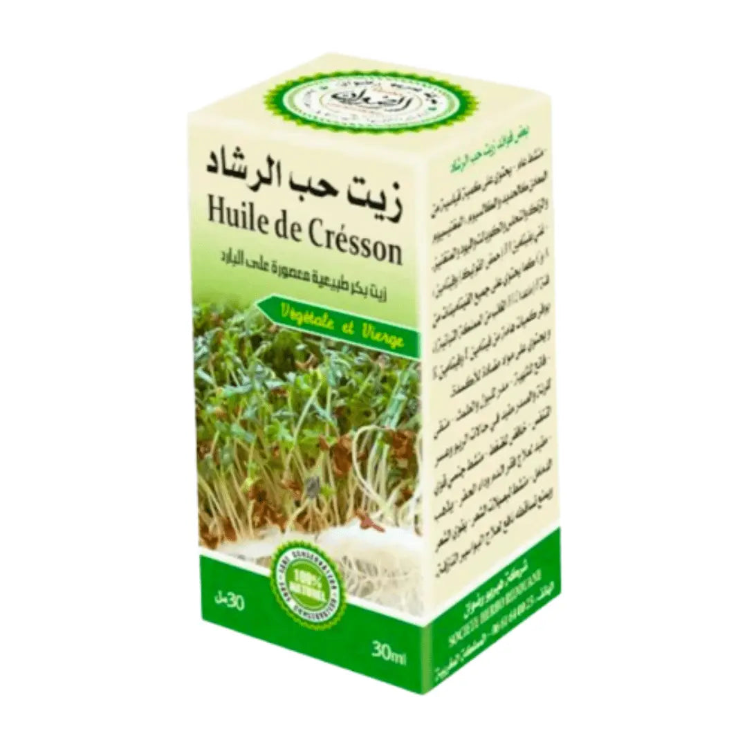 Huile de Cresson 30 ml – Soin Cheveux et Peau-huile-herboridouane-Rostiy