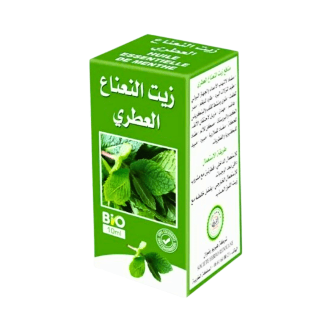 Huile Essentielle de Menthe Verte 10 ml – Stimulante et Rafraîchissant