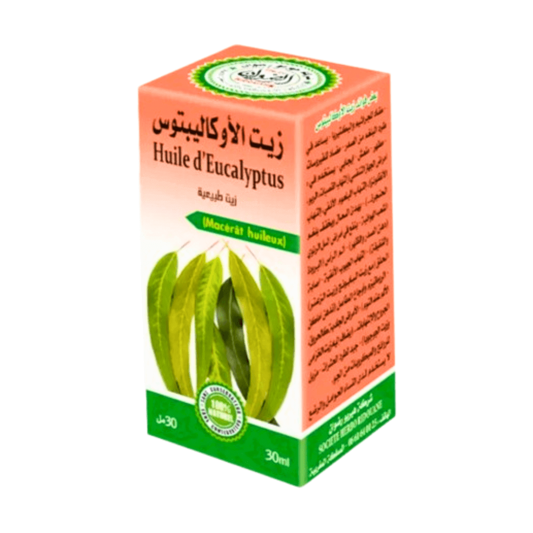 Huile Essentielle d’Eucalyptus 30 ml – Bien-être Respiratoire-huile-herboridouane-6 Huiles-Rostiy