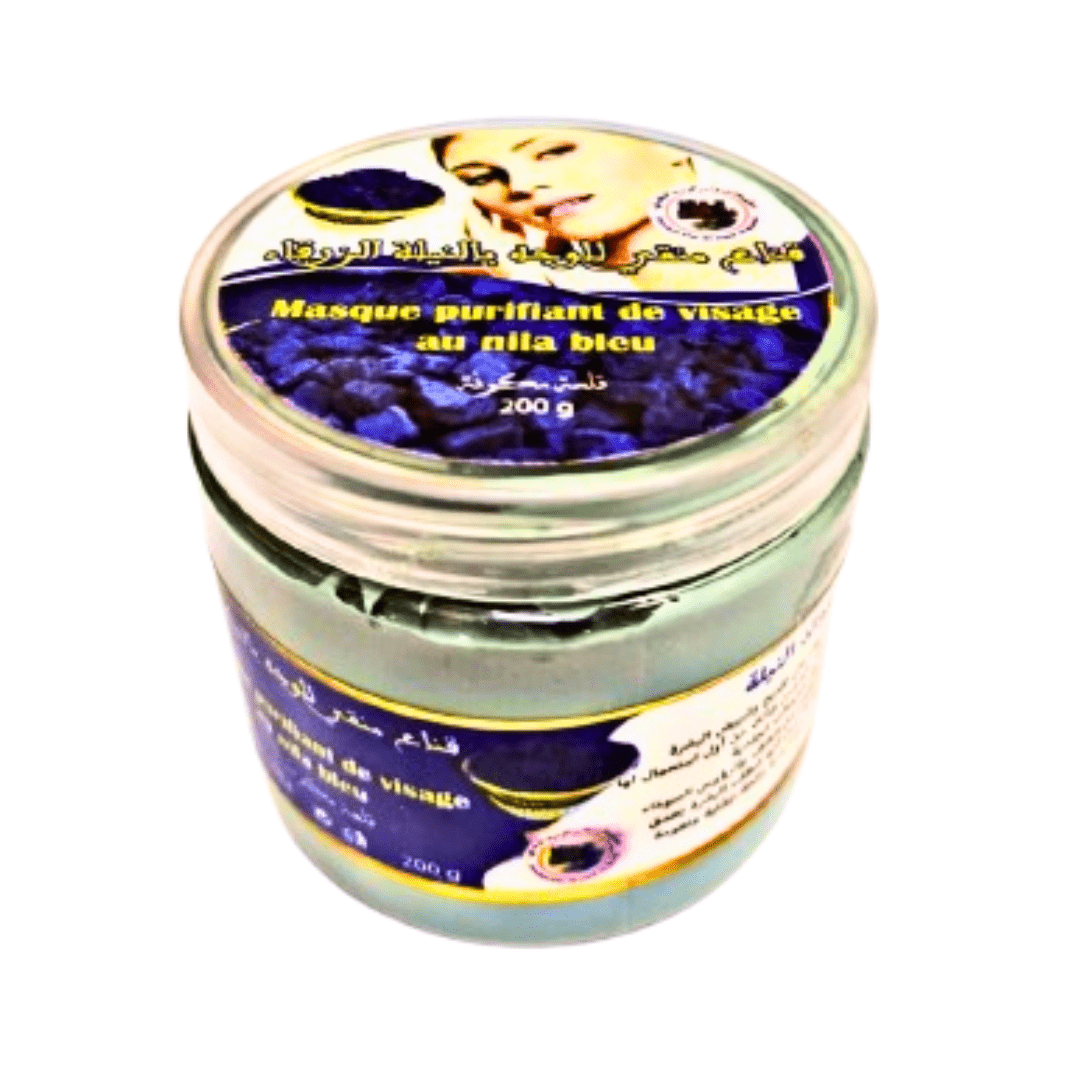 Masque Purifiant Visage au Nila Bleu – Packs de 6, 12, 24-soins-magouna-Rostiy