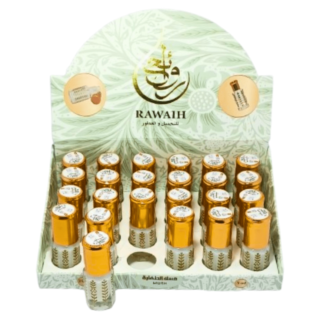 Musk Tahara Rawaih 5ml – Parfum Musqué Purifiant-parfums-rostiy-Pack 6-Rostiy