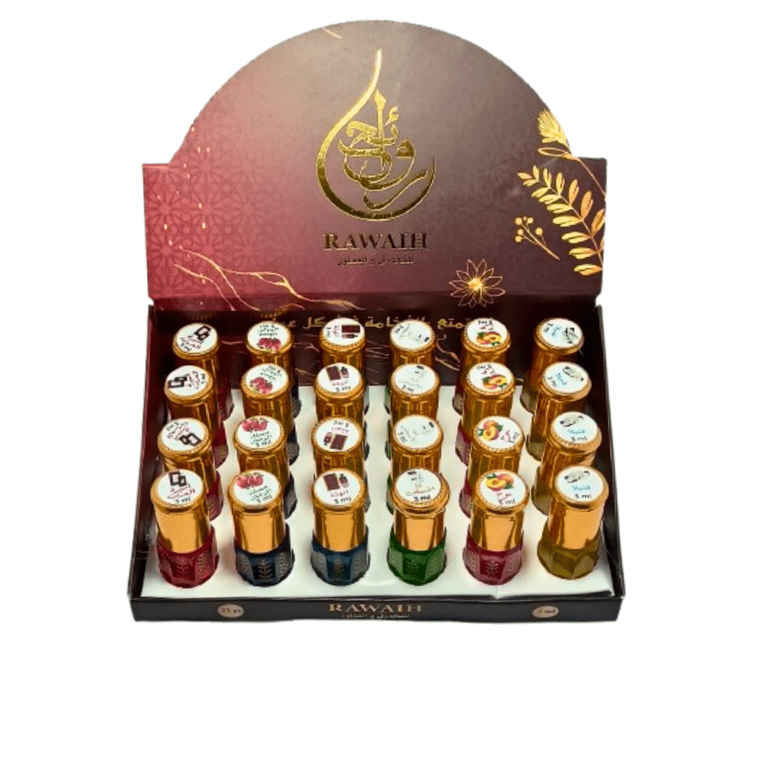 Musk Tajmil Outour Rawaih 5ml – Parfum Musqué Raffiné-parfums-rostiy-Pack 6-Rostiy
