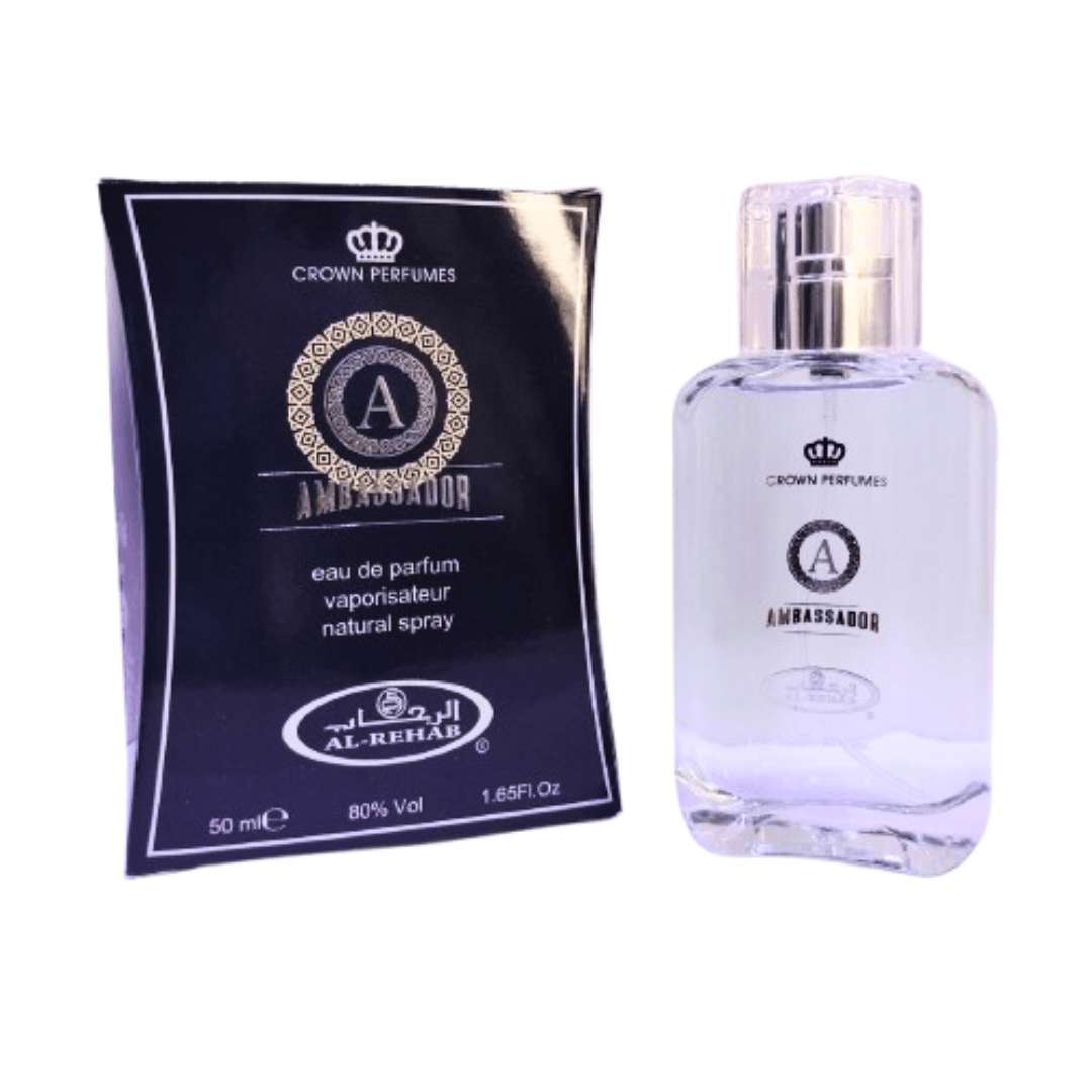 Parfum Ambassador Al Rehab 50 ml - Packs de 6 ou 12-parfums-rostiy-Rostiy