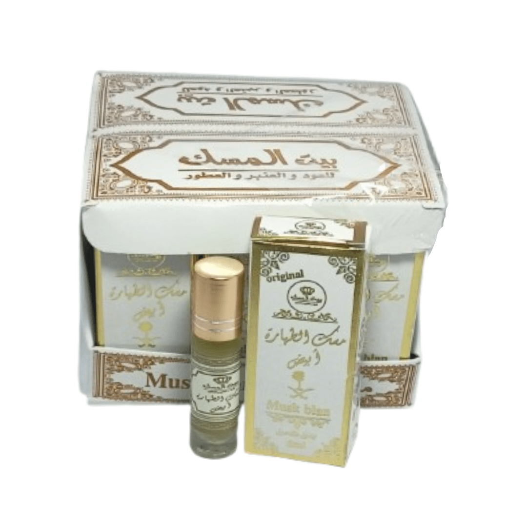 Parfum Bayt Al Musk Blanc 6 ml - Pack de 6, 12 ou 24-parfums-rostiy-Rostiy