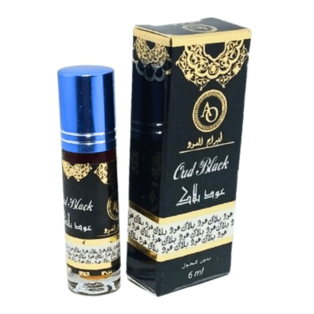 Parfum Musk Abraj Oud Black 6 ml - Pack de 6, 12 ou 24-parfums-rostiy-Rostiy