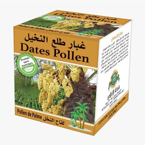 Pollen De Palmier Pur Et Naturel - 60g, Neuf, Produit De Bien-être