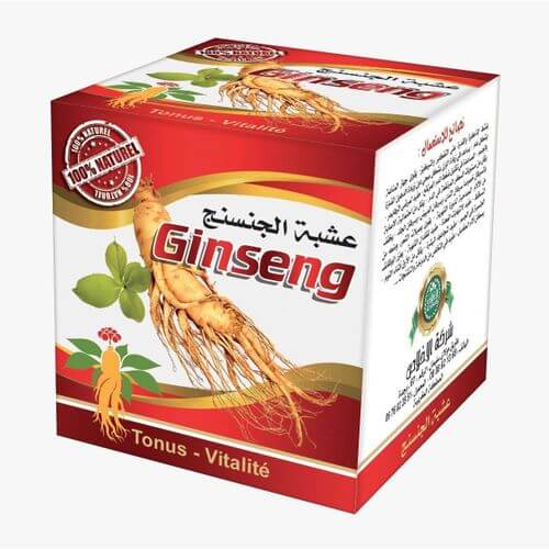 Poudre de Ginseng Naturel 15g – Vitalité et Énergie - PACK DE 6, 12, 24-herbo-ikhlass-pack 6-Rostiy
